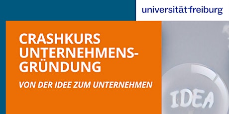 Crashkurs Unternehmensgründung im Mai