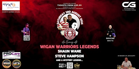 An Evening with Wigan Warriors Legends / In memory of John Duffy
