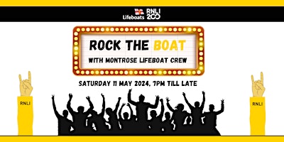 Rock The Boat - with Montrose Lifeboat Crew primary image