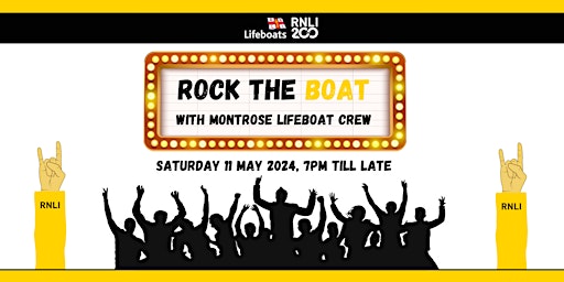 Hauptbild für Rock The Boat - with Montrose Lifeboat Crew