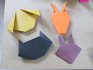 Easter Origami Crafts - Edwinstowe Library - Family Learning