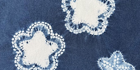 Boshi shibori - capping and the use of reserved grounds (Online class)