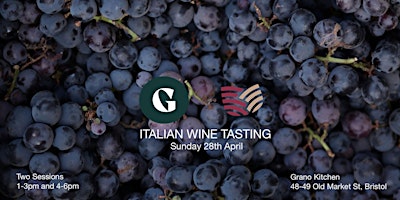 Hauptbild für Italian Wine Tasting  - Grano