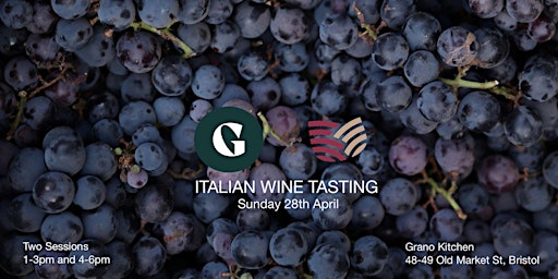 Imagem principal do evento Italian Wine Tasting  - Grano