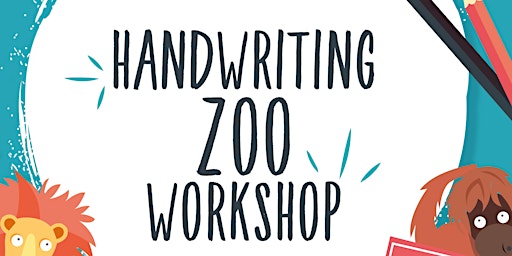 Imagem principal do evento Swindon Badbury Park Library Handwriting Zoo free workshop ages 4-6