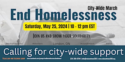 Imagem principal de End Homelessness: City-Wide March