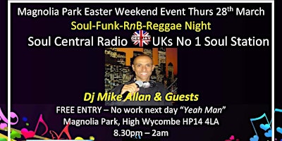 Hauptbild für Soul Funk Reggae Easter bank holiday