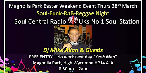Soul Funk Reggae Easter bank holiday primary image