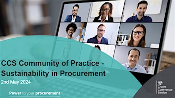 CCS Community of Practice event - Sustainability in Procurement primary image