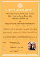 Deep Transformation - Negative Gefühle endlich loslassen primary image