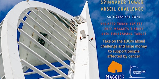 Imagem principal do evento Maggie's Southampton Spinnaker Abseil 2024
