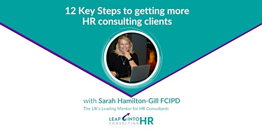 Imagen principal de 12 key steps to getting more HR consulting clients