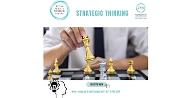 Hauptbild für Strategic Thinking for Schools