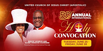 UCJC 58th Annual International Holy Convocation primary image