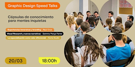 Image principale de Graphic Design Speed Talks by LCI Barcelona