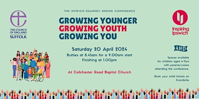 Primaire afbeelding van Growing Younger, Growing Youth, Growing You - Ips Deanery Conference 2024