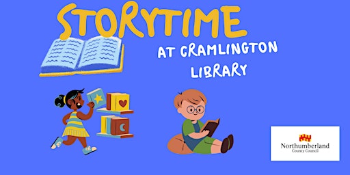 Image principale de Cramlington Library - Thursday Storytime Fun!