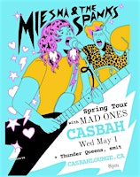 Primaire afbeelding van MEISHA & THE SPANKS with MAD ONES (Spring Tour) - MAY 1 @ Casbah