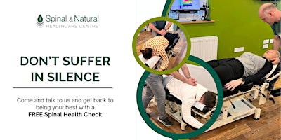 Imagem principal do evento FREE Spinal Health Check