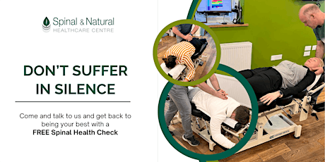 FREE Spinal Health Check