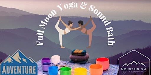 Immagine principale di Full Moon Yoga + Sound Bath 