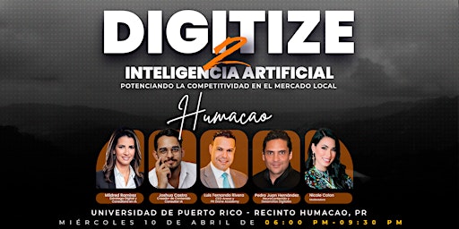 Imagem principal do evento Digitize AI - Humacao