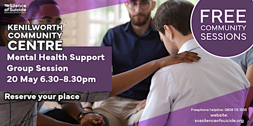 Mental Health Support Group Session primary image