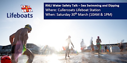 Imagem principal do evento RNLI Water Safety - Sea Swimming/Dipping and How to Enjoy Cold Water Safely