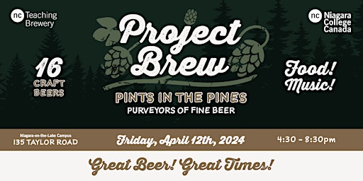 Project Brew  - Pints in the Pines primary image