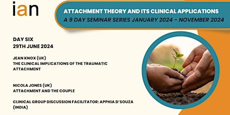 A 9 Day Series of Attachment Theory and its Clinical Applications: DAY 6