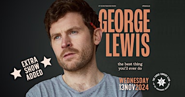 Imagem principal do evento George Lewis: ‘The Best Thing You’ll Ever Do’ **EXTRA DATE**