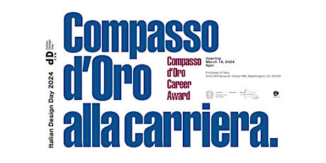 Italian Design Day 2024 - Compasso d'Oro Career Award primary image