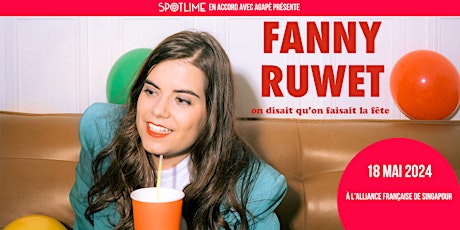 Fanny Ruwet à Singapour le 18 mai 2024