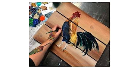 Rooster: Glen Burnie, Bubba's 33 with Artist Katie Detrich!