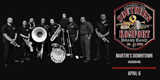 Primaire afbeelding van Southern Komfort Brass Band Live at Martin's Downtown