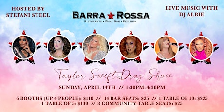 Taylor Swift Drag Brunch! (Show 2)