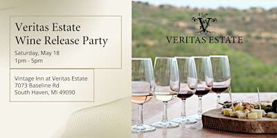 Imagem principal do evento Veritas Estate Spring Wine Release Party