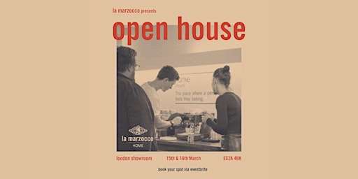 La Marzocco Home Open Days - Saturday16th primary image