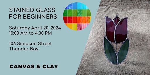 Imagem principal do evento Stained Glass for Beginners (Day Class)