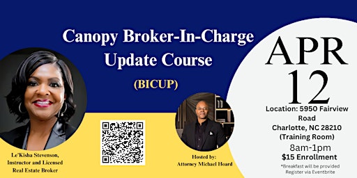 Imagem principal do evento Canopy Broker-In-Charge Update Course