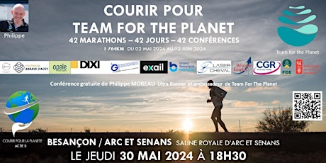 Assistez à l'inspirante conférence  « Team For The Planet »