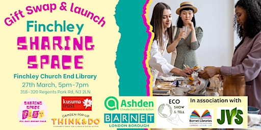 Finchley Sharing Space: Launch Event and Gift Swap primary image
