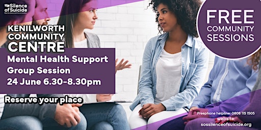 Mental Health Support Group Session primary image