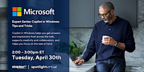 Expert Series: Copilot in Windows- Tips and Tricks  primärbild