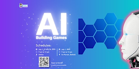 Building games with AI- FREE Summer Camp Information Session -