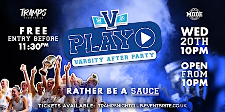 PLAY - VARSITY AFTER PARTY primary image