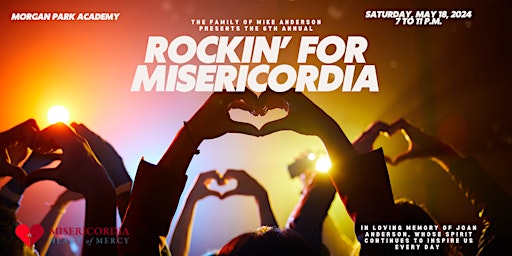 6th Annual Rockin' for Misericordia primary image
