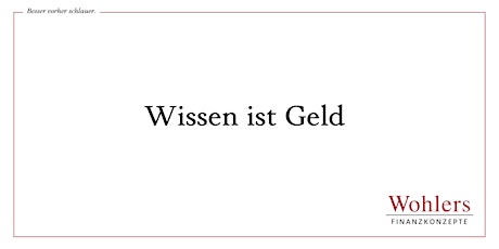 Vortrag "Geld verstehen 2024"