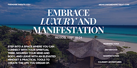 Mexico Luxury Yoga & Manifestation Retreat