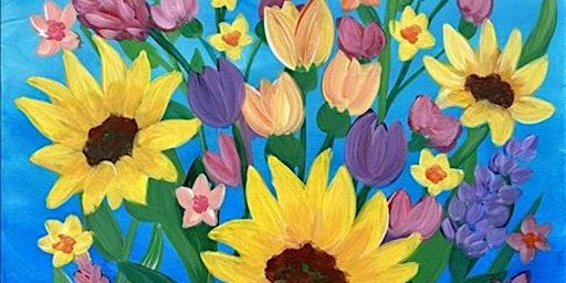 Imagem principal de Colors of the Wildflowers - Paint and Sip by Classpop!™